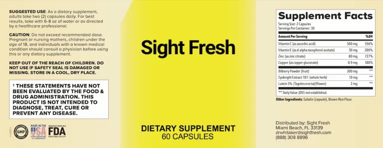 Sight Fresh Ingredients