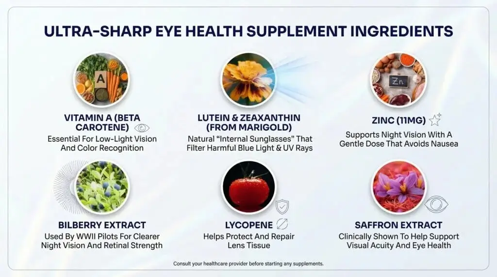 VisiFlora Ingredients

